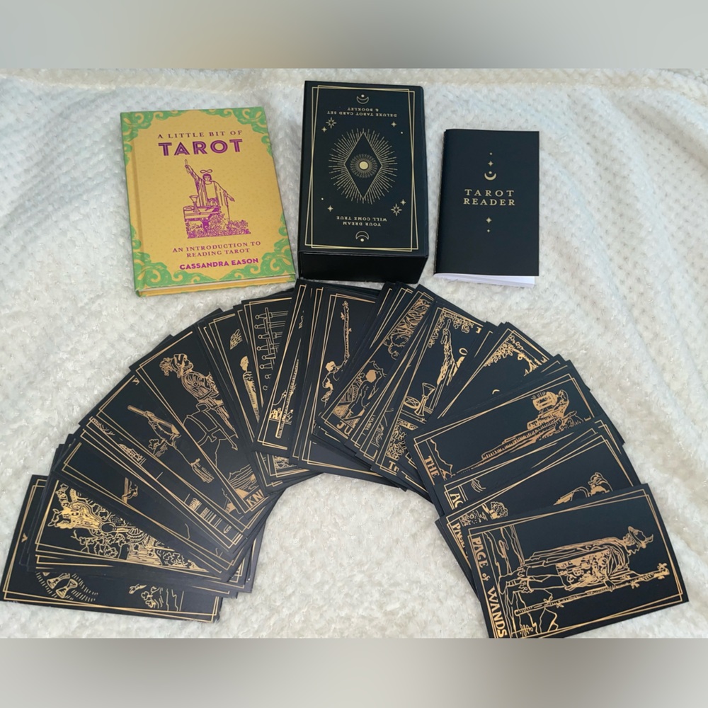 Tarot Card Deck with Booklet and Tarot Guide Book